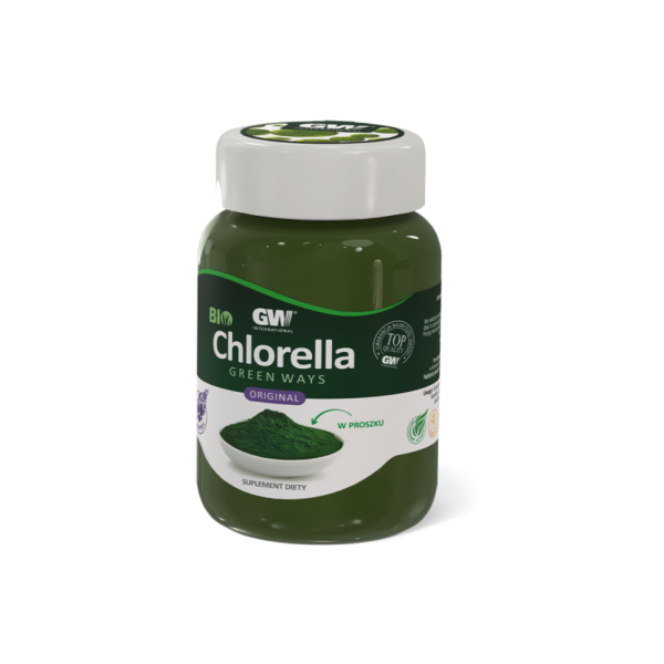Chlorella pyrenoidosa bio proszek Green Ways 350 g