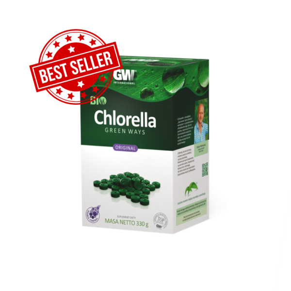 BIO Chlorella Green Ways 1320 drażetek 330g