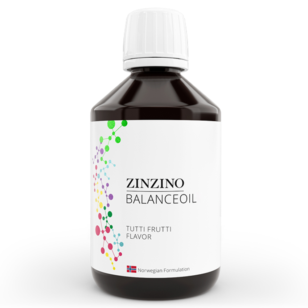 ZINZINO BalanceOil+ Olej Rybny Omega-3 o smaku Tutti Frutti - 300 ml - obrazek 3